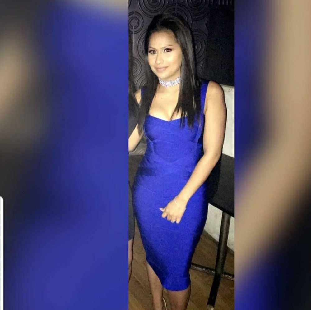 Royal blue bandage dress!